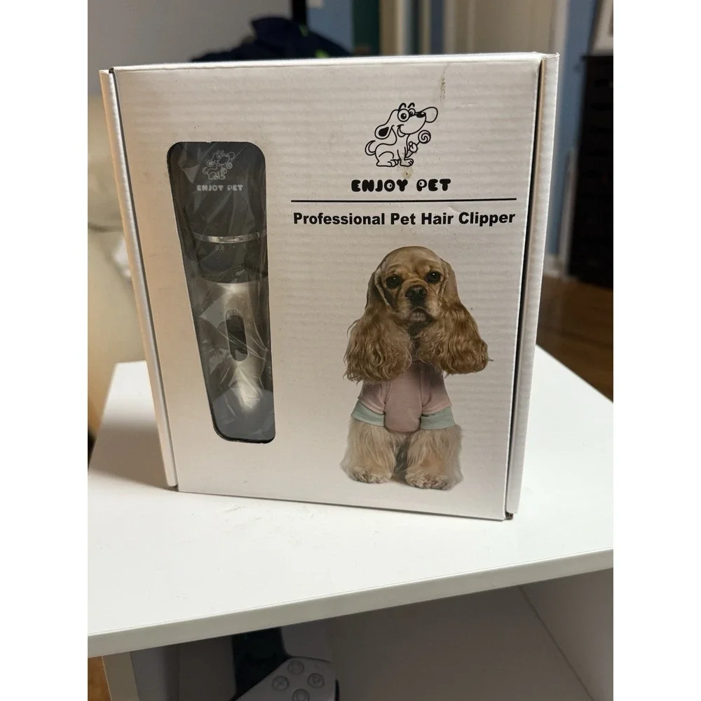 Enjoy Pet Professional Pet Grooming Trimmer Set Dog Cat Clippers Shaver Quiet
